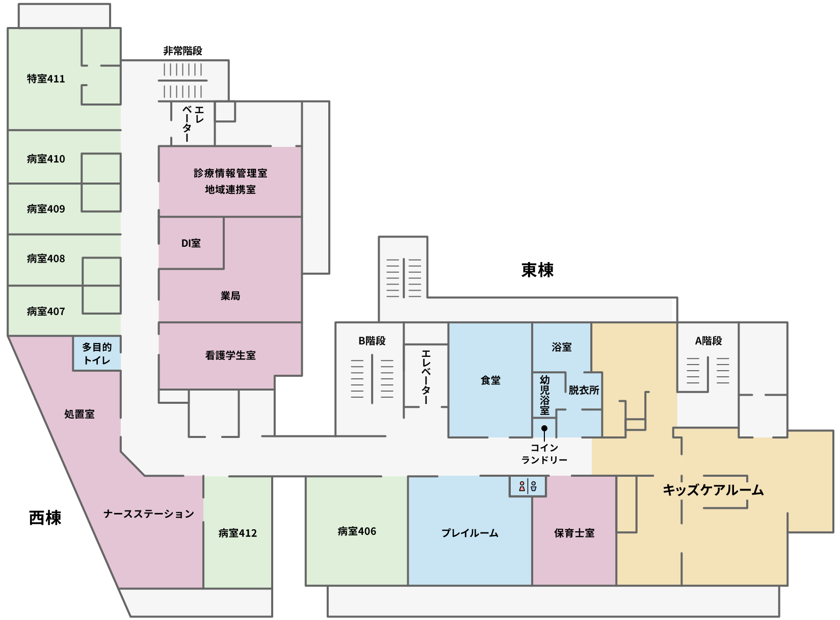 4階フロアマップ