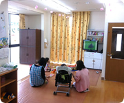 キッズケアルーム内